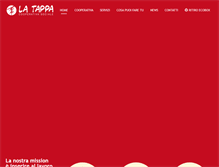 Tablet Screenshot of cooperativalatappa.it